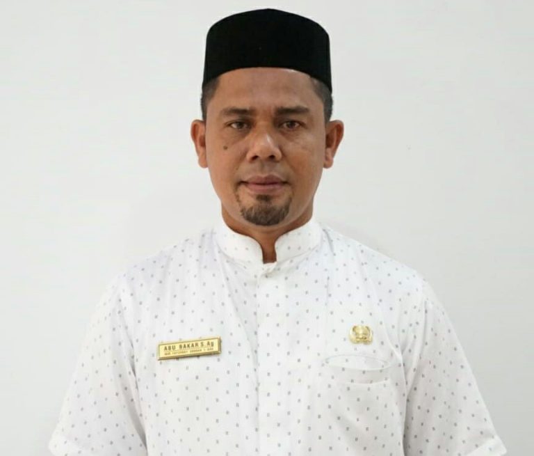 Kepala Dinas Komunikasi dan Informatika (Diskominfo) Kabupaten Aceh Besar, Abu Bakar S.Ag.