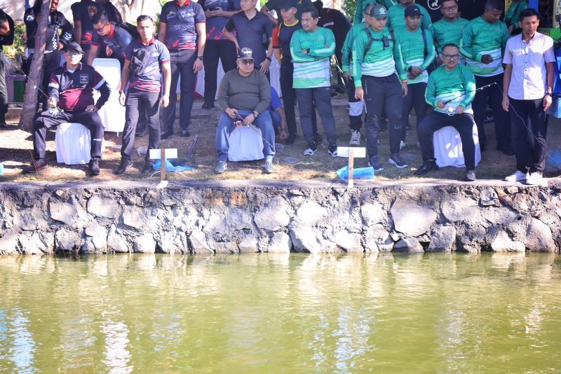 Sekda Aceh Hadiri Kegiatan Lomba Mancing Sinergitas TNI-Polri di Mapolda 