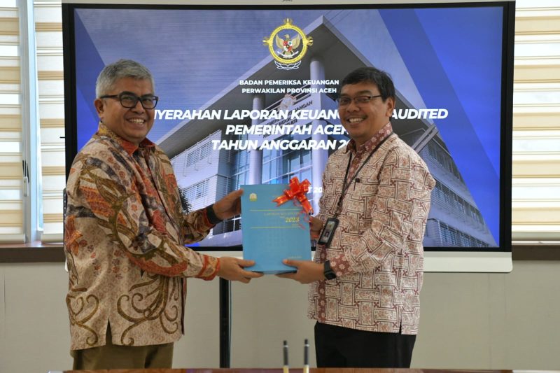 Pj Gubernur Harap BPK Audit Laporan Keuangan Pemerintah Aceh Tahun 2023 Secara Independen. 