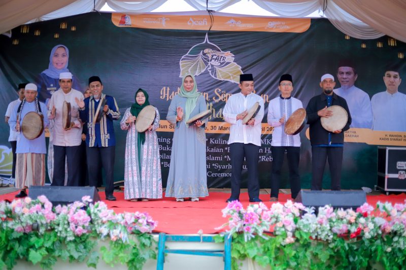 Foto Bersama Forkopimda Dipembukaan Ramadhan Fair.