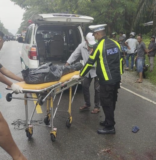 Kecelakaan Tragis di Wilayah Hukum Polres Nagan Raya, Satu Korban Jiwa. 