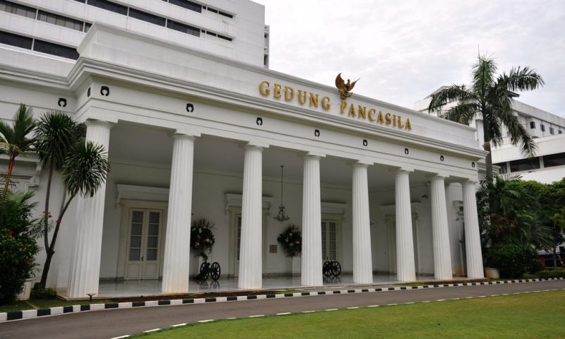 Foto : Gedung Pancasila Kementrian Luar Negeri Indonesia