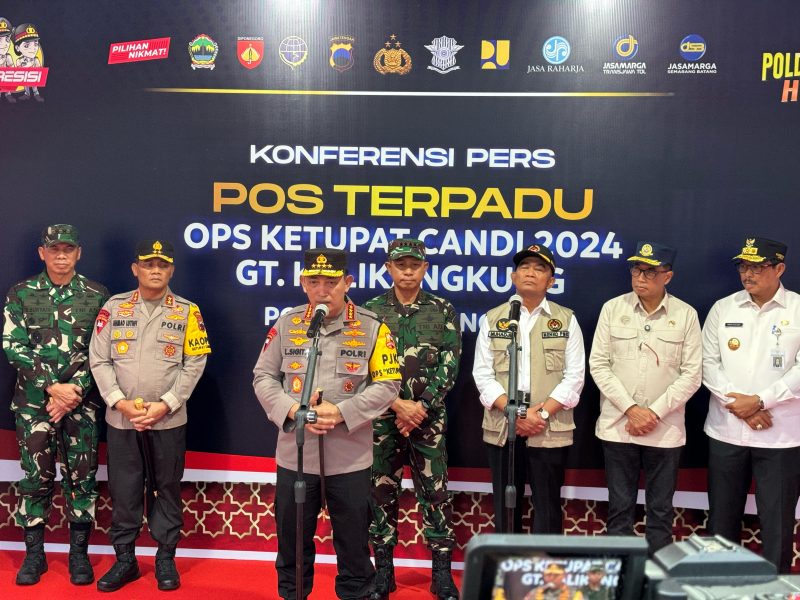 Tinjau Kalikangkung, Kapolri Sebut Ada 3 Hal Prioritas Kesiapan Mudik. 