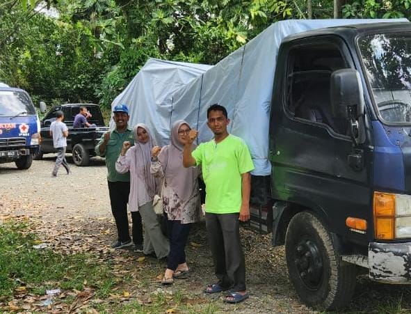 Tim DPMG Aceh Besar Sedang Persiapkan Perlengkapan untuk mengikuti TTG Tingkat Provinsi Aceh, Lambaro, Sabtu (4/5/2024). 