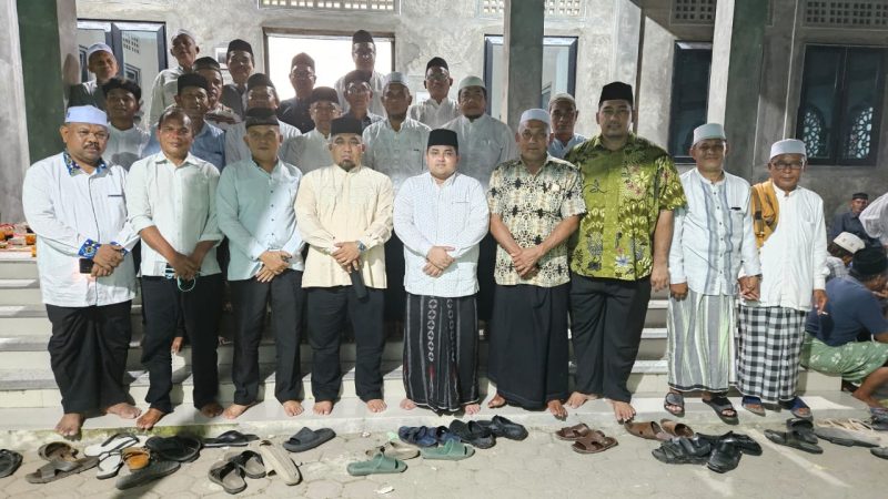 Pj Bupati Aceh Besar bersama Jajaran Hadiri 7 Hari Meninggalnya Waled Husaini. Foto: NOA.co.id