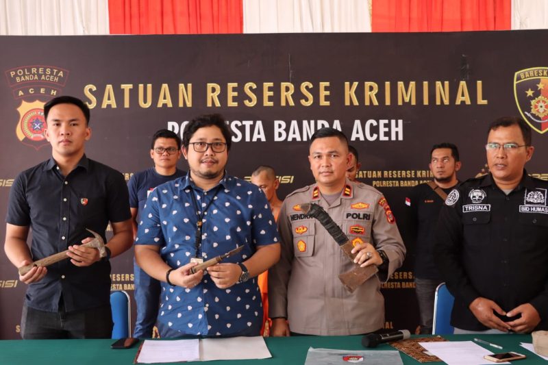 Pembobol Rumah Warga di Aceh Besar Ditangkap Polisi. Foto: NOA.co.id