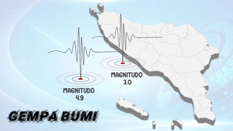 Gempa tektonik berkekuatan 4.9 dan 3.0 Magnitudo mengguncang Kabupaten Aceh Barat Sabtu (6/7/2024). Foto: Hidayat S/Noa.co.id