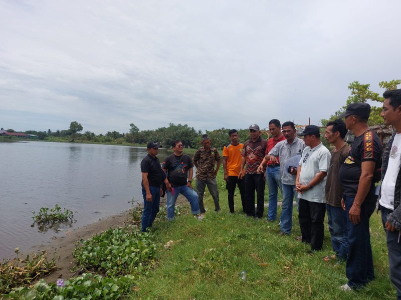 Survei  lokasi Lomba Perahu Dayung Tradisional dan Perahu Kuno di Aceh Barat. Foto: Diskominsa Aceh Barat 