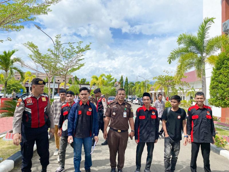 Aliansi Mahasiswa Anti Korupsi. Foto: NOA.co.id