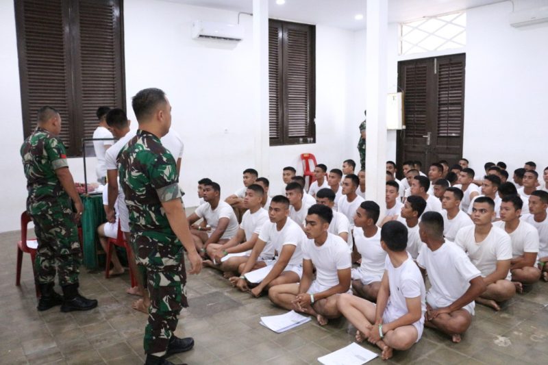 Kodam Iskandar Muda saat melakukan seleksi penerimaan Bintara Prajurit Karier (PK) TNI Angkatan Darat (AD) Tahun Anggaran 2024. Foto: Kodam IM