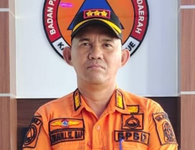 Kalak BPBD Kabupaten Simeulue, Zulfadli.ST.SI,M.AP. Foto: (Ist)