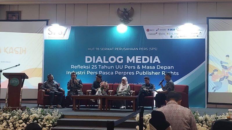 SPS Gelar Dialog Media: Refleksi 25 Tahun Pasca Perpres Publisher Rights dan HUT SPS ke-78. Foto: dok. Pribadi/NOA.co.id