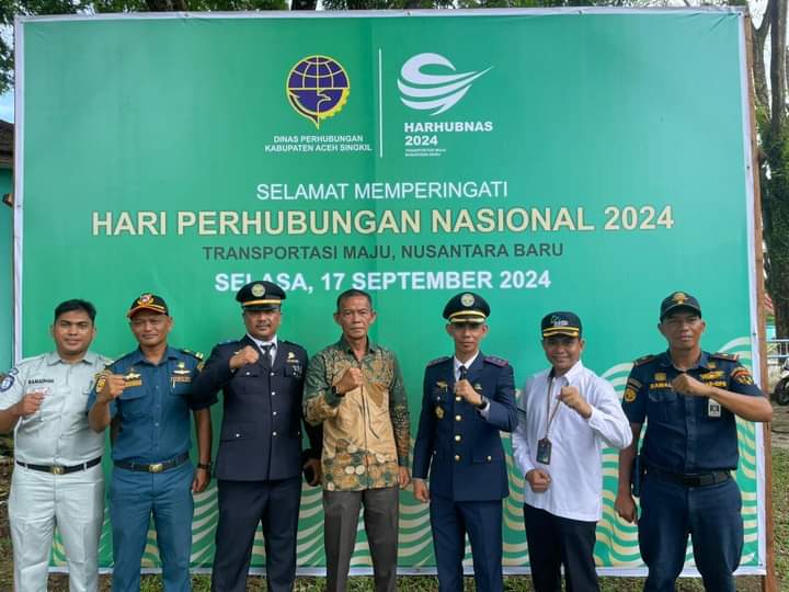 Dishub Aceh Singkil Meriahkan Hari Perhubungan Nasional Tahun 2024 dengan berbagai kegiatan perlombaan, Aceh Singkil (19/9/2024). (Foto : Sakdam Husen/NOA.co.id).