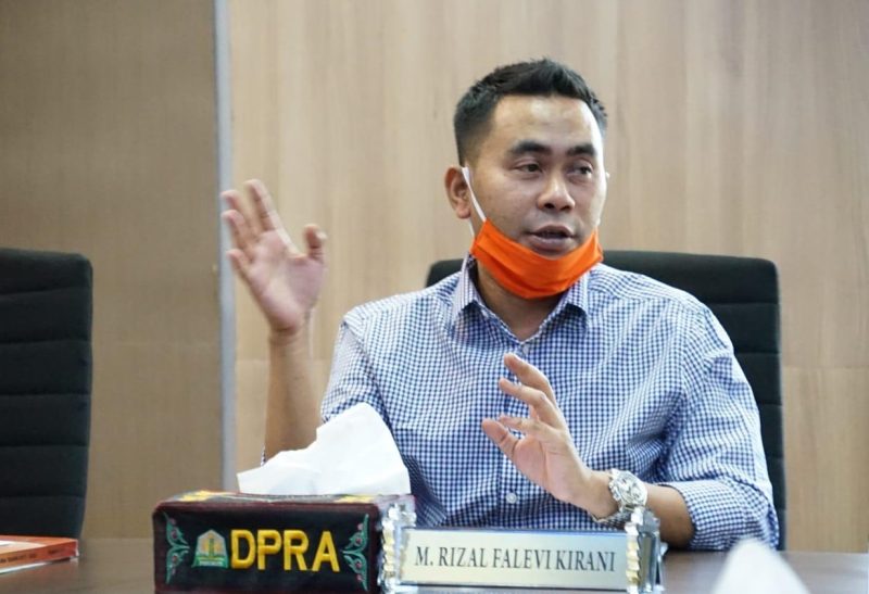 Ketua Pansus Pertambangan DPRA, M. Rizal Falevi Kirani. (Foto: Dok Humas/AHI)