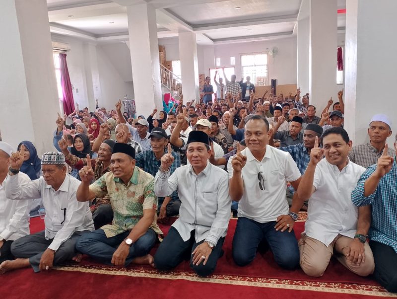 Puluhan Tahun Tinggal Dirantau, Faisal Batam Pulang Kampung Beri Dukungan ke Paslon Sabar. Foto: ist