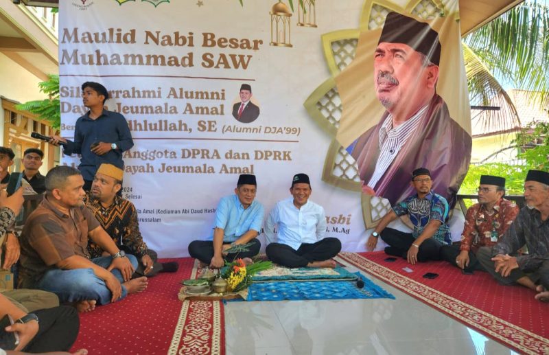 Calon Wakil Gubernur Aceh Dek Fadh Hadiri Silaturahmi Santri Jeumala Amal. Foto: dok. Pribadi