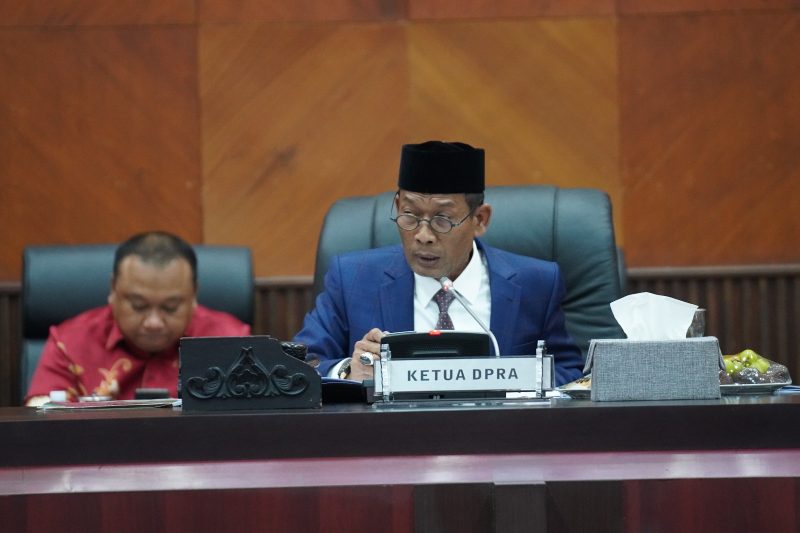 Ketua Dewan Perwakilan Rakyat Aceh (DPRA), Zulfadli. Foto: dok. Humas DPR Aceh