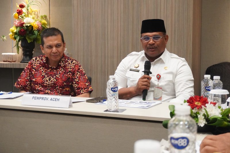 Pj Gubernur Aceh Paparkan Kebijakan dan Strategi Keterbukaan Informasi Publik. Foto: dok. Diskominsa Aceh