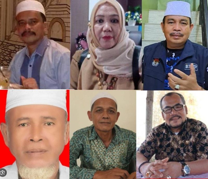 Mantan Wabup dan Lima Kadis Siap Menangkan Paslon AMAN di Nagan Raya. Foto: ist