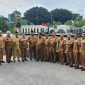 Pj Bupati Aceh Besar Muhammad Iswanto SSTP MM foto bersama Plh Sekda Aceh dan para Pj Bupati dan Wali Kota se-Aceh disela menghadiri Rakor dan RDP dengan Komisi II DPR Republik Indonesia terkait persiapan pelaksanaan Pilkada Serentak 2024, di Ruang Rapat Komisi II Gedung Nusantara DPR RI Jakarta, Senin (18/11/2024). Foto: dok. Pemkab Aceh Besar