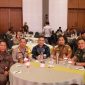 Pj Bupati Aceh Besar Muhammad Iswanto, S.STP MM bersama Forkompida Aceh Besar, Plh Sekda Aceh Besar Farhan AP dan kepala OPD terkait Mengikuti Rapat Koordinasi Pimpinan Daerah dalam rangka persiapan dan kesiapan pelaksanaan Pilkada serentak Tahun 2024, the pade hotel, Kecamatan Darul Imarah, Rabu, (21/11/2024). Foto: dok. Prokopim Aceh Besar