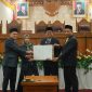 DPRK Aceh Barat Sahkan Qanun APBK 2025. Foto: ist