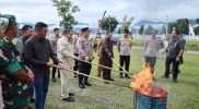 220 Surat Suara Sisa dan Rusak Dimusnahkan di Aceh Besar