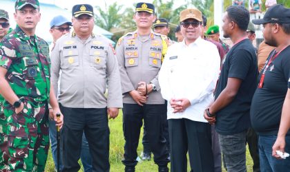 Pj Bupati Aceh Barat, Azwardi, Pantau TPS Usai Nyoblos di TPS 003 Gampong Drien Rampak