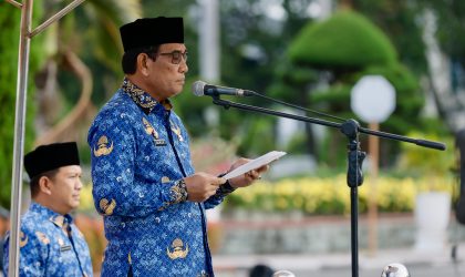 Plt Sekda Aceh Pimpin HUT KORPRI ke-53