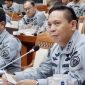 Tangkapan layar - Kepala Badan Keamanan Laut (Bakamla) RI Laksamana Madya TNI Irvansyah dalam rapat dengar pendapat (RDP) bersama Komisi I DPR RI di Jakarta, Senin (11/11/2024). 