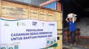 Pemerintah melalui Bulog Aceh Salurkan Bantuan Pangan Beras