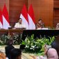 Presiden Prabowo Subianto menghadiri kegiatan penutupan Kas APBN Tahun 2024 hadir di Kantor KemenKeu, Jakarta, Selasa (31/12/2024). (Foto: BPMI Setpres/ Muchlis Jr).