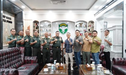 Pangdam Iskandar Muda Terima Audiensi Ketua Aceh Tropical Forest Journey 2025